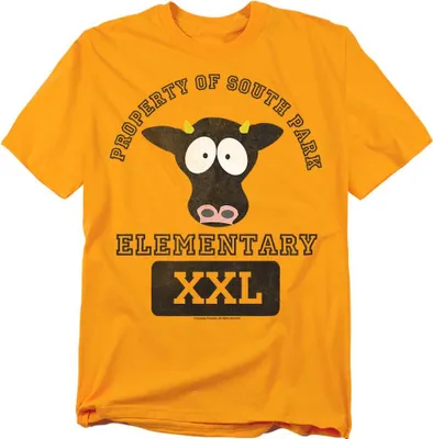 Productafbeelding van South Park - T-shirt voor heren/dames, uni model, TV20749 (maat S) (goud)
