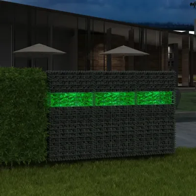 Produktbild von Maison Exclusive - Gabionensteine aus Glas Grün 60-120 mm 25 kg