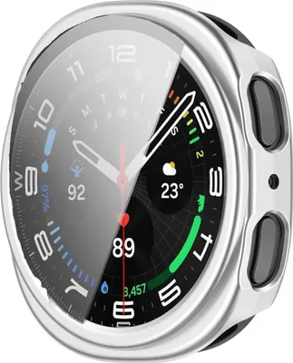 Produktbild von Schutzhülle für Samsung Galaxy Watch 8 40mm / 44mm Schutzglas Panzerfolie Display Case
