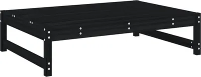 Obrázek produktu pro vidaXL Zahradní stolička Black 120x80 cm z masivního borovicového dřeva