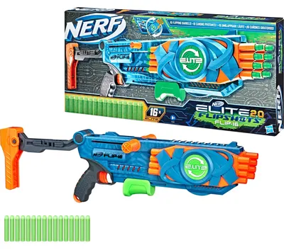 Immagine prodotto di Hasbro - NERF - Pistola giocattolo Nerfgun Elite 2.0 Flip 16 Blaster