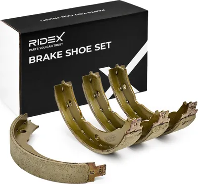 Produktbild von RIDEX Bremsbackensatz Trommelbremse Hinten passend für PEUGEOT 406 (8B) 70B0073