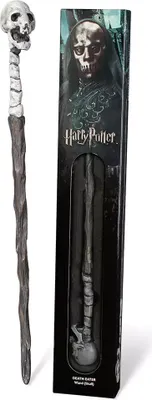 Image de Noble Collection Harry Potter Réplique de la baguette magique Death Eater Skull 38 cm