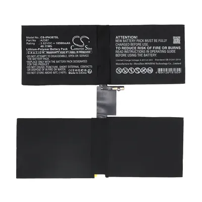 Image de TECHTEK Batterie compatible avec [Apple] A2378, A2379, A2461, A2462, iPad Pro 12, iPad Pro 12.9 2021, iPad Pro 5th Gen 12.9 2021, pour [Apples] iPad