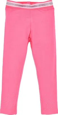 Produktbild von BONDI Baby Mädchen Leggings mit Glitzersteinen 36207 | Pink Größe: 116