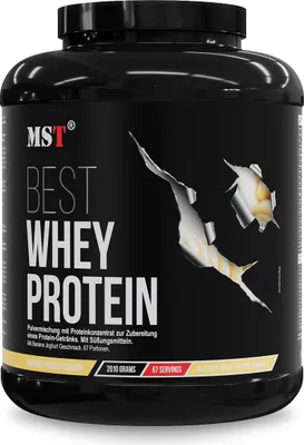 Produktbild von Protein Best Whey + Enzyme 2010g Banana yogurt