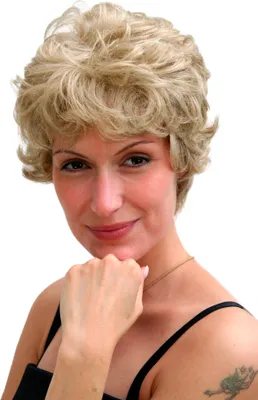 Produktbild von WIG ME UP Perücke, blond, Retro-Kurzhaarschnitt 6422-613L/18