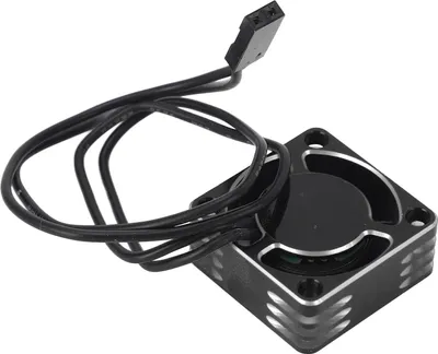 Obrázek produktu pro Ventilátor motoru RC auta, hliníková slitina, 25 x 25 mm, střídavý ESC, vysokorychlostní ventilátor pro odvod tepla, stříbrný