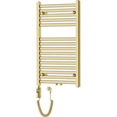 Produktbild von Mexen Hades elektrische Heizung 800 x 500 mm, 300 W, Gold - W104-0800-500-2300-50