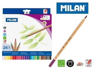 Immagine prodotto di Matite metallizzate 24 colori MILANO