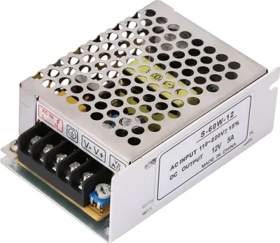 Produktbild von 5A 12V Schaltnetzteil – Geregeltes Universal-Netzteil für LED mit breitem Eingangsspannungsbereich