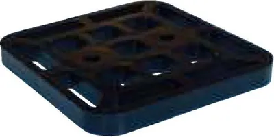 Produktbild von Unterlegplatten für hohe Belastungen bis 6 Tonnen, 100 × 100 × 10 mm, 1 Stück
