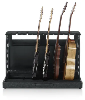 Produktbild von Gator GTRSTD6 Rack style guitar stand that folds into Case