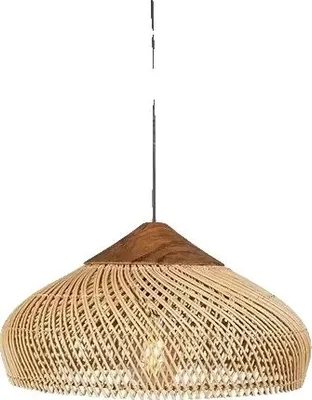 Image de Lustre, vannerie en rotin, design élégant, 6045-a, sans ampoule (E27)-c