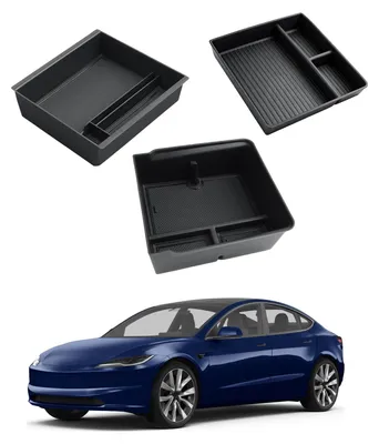 Obrázek produktu pro Organizér do středové konzole pro Tesla Model 3, modely 2024-2026