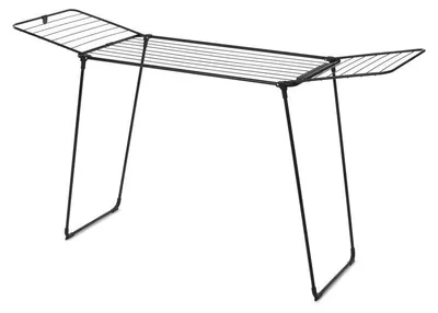 Produktbild von Brabantia 232442, Wäscheständer, Stahl, Schwarz, 22 m, 1983 mm, 572 mm