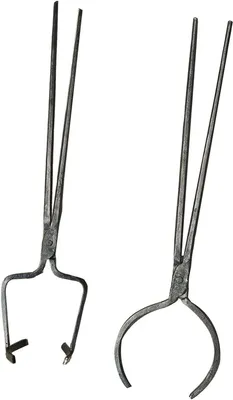 Productafbeelding van Smeltkroes Tang - Giet Tang - Metaal Smelten - Zwaar Staal - 24 Inch Lengte - Zwart