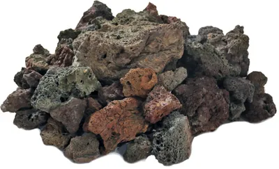 Produktbild von Lavasteine rötlich für Gas-Feuerstelle, 3kg