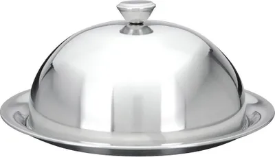Immagine prodotto di Piatto da portata Excellent Houseware, acciaio inossidabile, 24x10 cm, argento