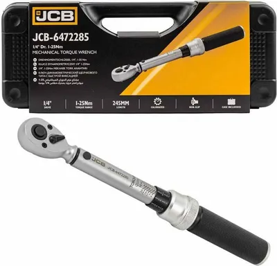 Produktbild von JCB | Drehmomentschlüssel, 1/4" 1-25Nm