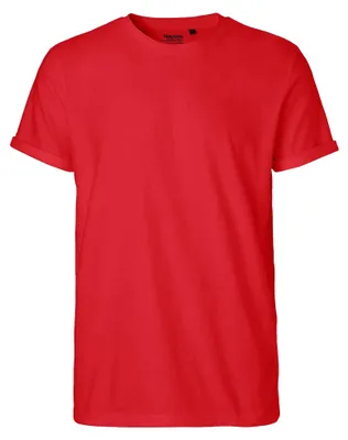 Immagine prodotto di Neutral - T-shirt da uomo, maniche arrotolate LT4119 (S) (rosso)
