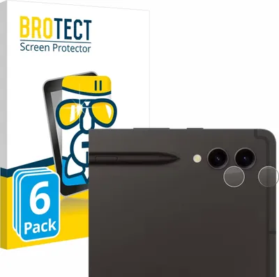 Produktbild von 6x BROTECT Schutzglas für Samsung Galaxy Tab S9 Ultra WiFi (NUR Kameraschutz) Schutzfolie Displayschutz Display Schutz Glas Folie klar