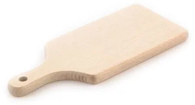 Zdjęcie produktu dla Deska do krojenia kuchenna drewniana KOLIMAX - kwadratowa z uchwytem, 30,5 x 14 x 1,6 cm