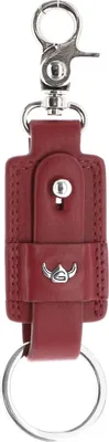 Produktbild von Golden Head Leder Polo Schlüsselanhänger 5156 Rot dunkelrot