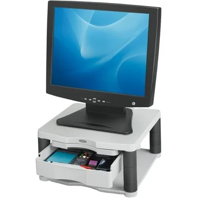 Produktbild von Fellowes 91713, 36 kg, 53,3 cm (21"), Höhenverstellung, Platin