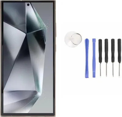Immagine prodotto di Sostituzione dello schermo per Galaxy S24 Ultra 5G SM S928B Smartphone 6.8 pollici Display Touchscreen Digitizer Assembly Supporto Fingerprint Giallo