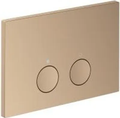 Produktbild von AXOR 42530300 Drückerplatte Axor FlushPlate PRG