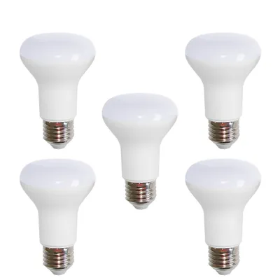 Produktbild von 5 x LED Leuchtmittel Reflektor R63 8W = 50W E27 matt warmweiß 2700K flood 120°