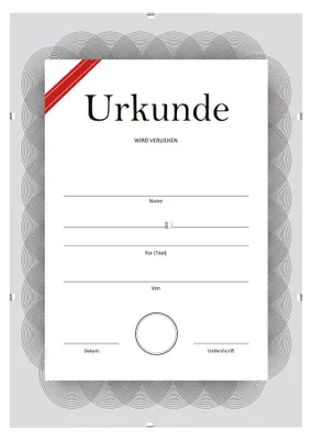Produktbild von Bilderrahmen Rahmenlos Acryl Bildhalter CLIP Rahmen DIN A4 21x30 21x29,7 cm
