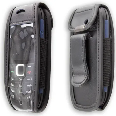 Immagine prodotto di Custodia in pelle con clip da cintura per Nokia 1616