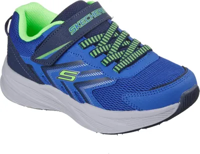 Produktbild von Skechers Microspec Tread  Klittenband Laag - Blauw - Maat 31