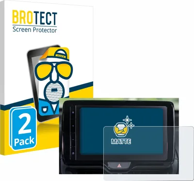 Produktbild von 2x BROTECT Schutzfolie für Toyota Yaris Cross 2021 Smart Connect 7" Displayschutz Displayschutzfolie Folie Matt Entspiegelungsfolie