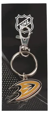 Produktbild von Inglasco - "Anaheim Ducks" Schlüsselanhänger, Logo, NHL PP12988 (Einheitsgröße) (Gelb)