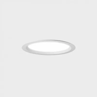 Zdjęcie produktu dla KOHL LIGHTING LIM LACUS Oprawa do wbudowania o średnicy ramki: 108 mm, biała, 7 W, CRI 80, 4000 K, bez możliwości ściemniania