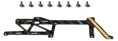 Productafbeelding van OMPHOBBY OSHM1214W, vliegtuigromp, koolstofvezel, zwart, wit