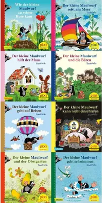 Produktbild von Pixi|Carlsen Pixi-Box 256: Der kleine Maulwurf (8x8 Exemplare)