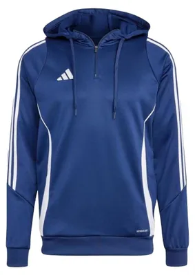 Immagine prodotto di Adidas - Felpa con cappuccio da uomo "Tiro 24" - Allenamento PP2509 (S) (blu)