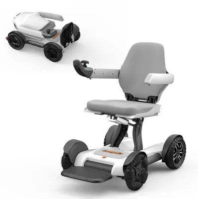 Image de Fauteuil roulant électrique intelligent pliable avecpar application