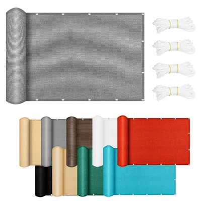 Obrázok produktu pre Sieťka na balkón na ochranu súkromia a ochranu pred poveternostnými vplyvmi, rozmery 2,4 x 3,5 m