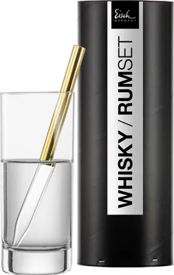 Image de EISCH Whisky/Rum PipettenSet 999/12 gold i.Geschenkröhre GENTLEMAN 86599912