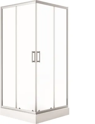 Immagine prodotto di Adgo Bresso Doccia Cabina doccia Parete doccia Doccia completa Quadrata 90X90 Piatto doccia Cromo