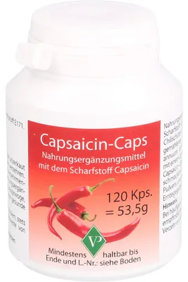 Immagine prodotto di Capsule di capsaicina VP, 120 capsule