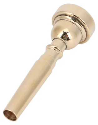 Imagen del producto de Embocadura para trompeta, duradera, elegante, de latón, profesional, accesorio para instrumento musical (trompeta), color dorado, modelo 7C