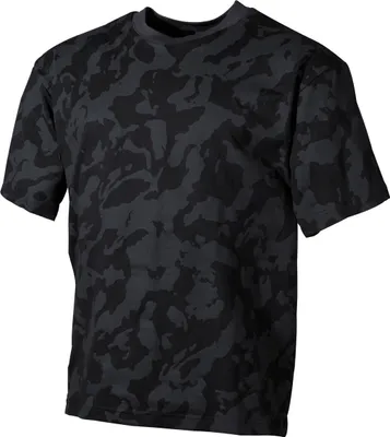 Produktbild von MFH US T-Shirt halbarm night-camo Gr.XL