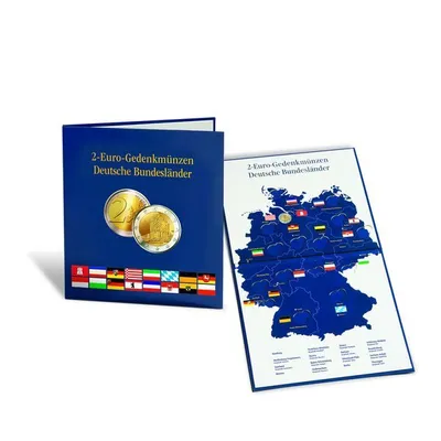 Produktbild von Münzalbum PRESSO für 2-Euro-Münzen "Deutsche Bundesländer"