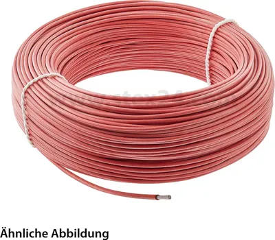 Produktbild von 0051104/100 LAPP SiF 1X1,5mm² RD (rot) Einzelader Silikon rot AD 2,8mm VPE 100,0 Meter Nennspannung Uo/U 300V/500V - 1